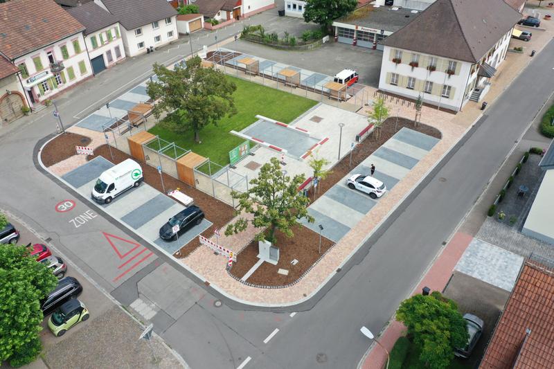 2024 Rathausplatz Herten Drohne©Rapp Regioplan GmbH Lörrach (2) - 18.07.2024 - Kaufmann, R. - freige